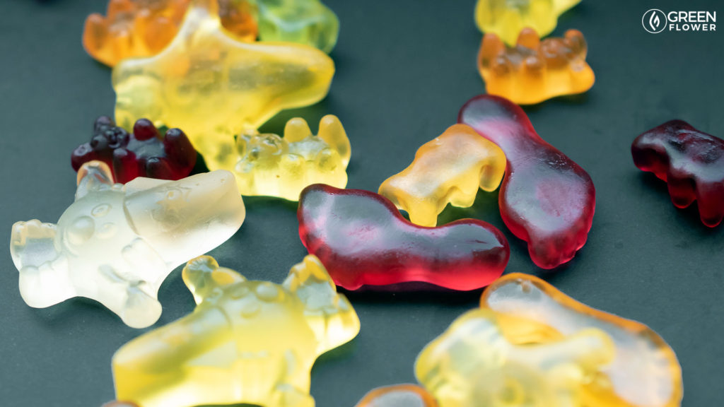 cannabis-infused gummy bears